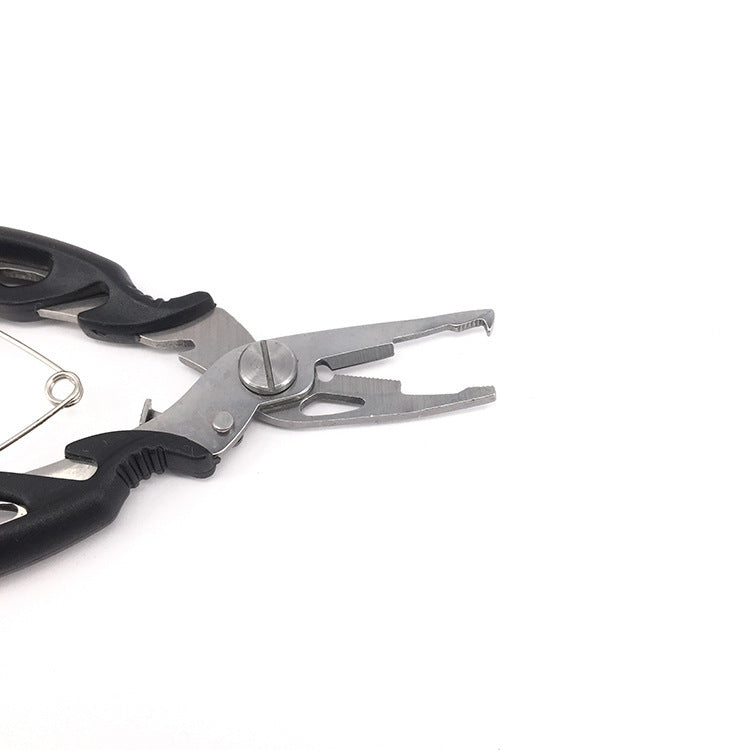 Split Ring Plier and Braid Scissor with Sheath 5"