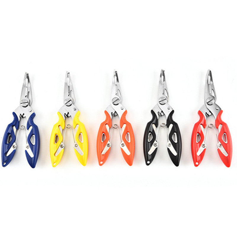 Split Ring Plier and Braid Scissor with Sheath 5"