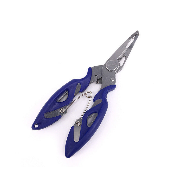 Split Ring Plier and Braid Scissor with Sheath 5"