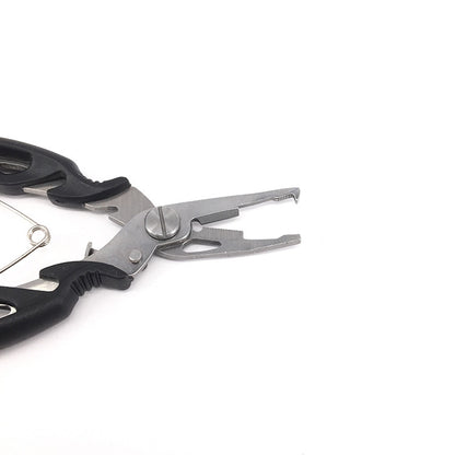 Split Ring Plier and Braid Scissor with Sheath 5"