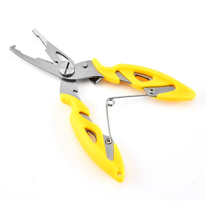 Split Ring Plier and Braid Scissor with Sheath 5"