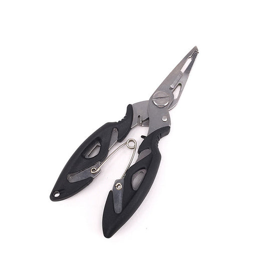 Split Ring Plier and Braid Scissor with Sheath 5"
